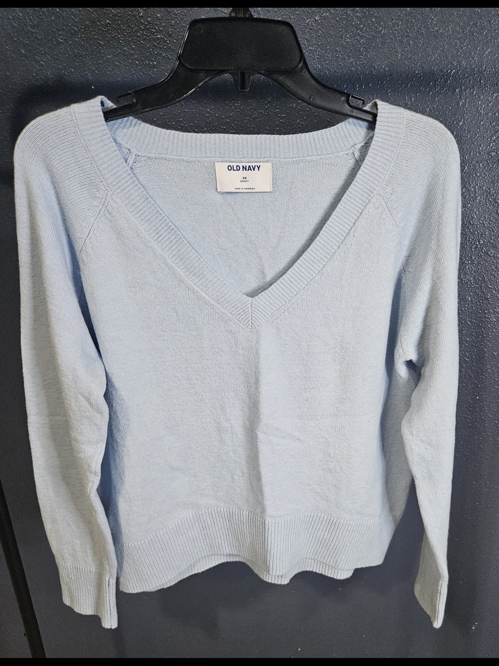 Never Been Worn Old Navy Pale Blue V-Neck Lightweight Women's Sweater